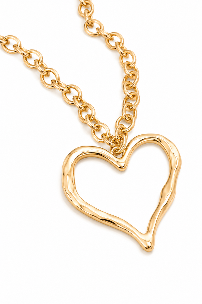 XOXO Heart Necklace