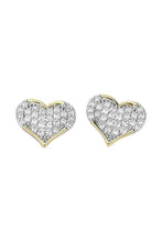 Yara Heart Stud Earrings