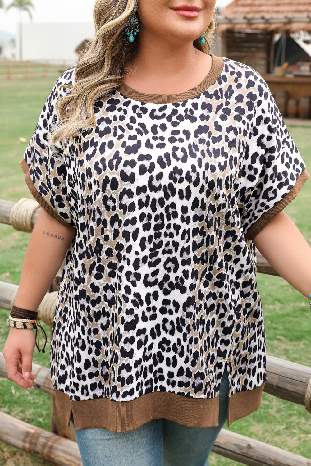 Zadie Leopard Print Top