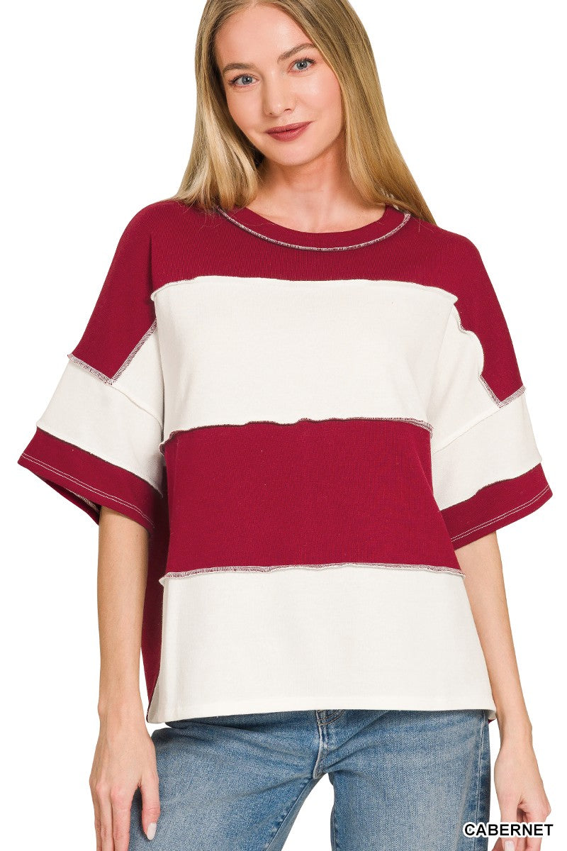Countryside Colorblock Top