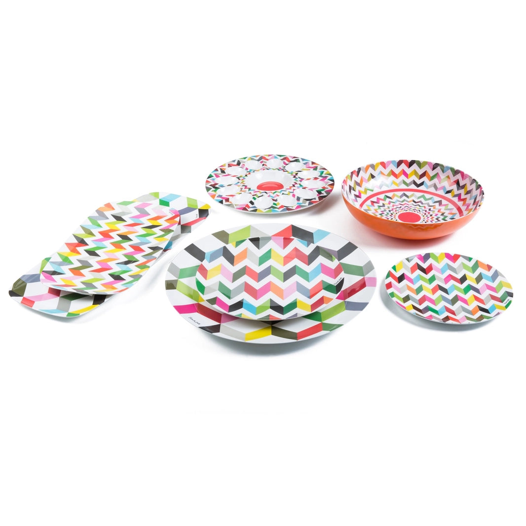 French Bull Ziggy 15.5" Round Platter