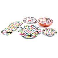French Bull Ziggy 15.5" Round Platter