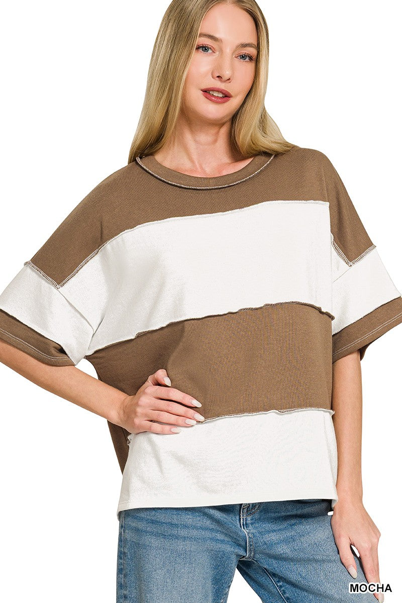 Countryside Colorblock Top
