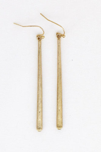 Leave It Alone Earrings in Gold