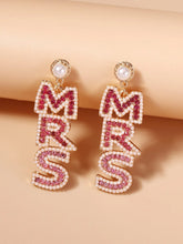 Mrs. Pearl and Rhinestone Earrings
